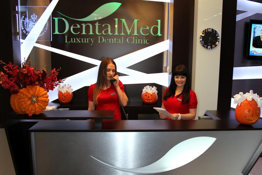 Celebrating Holloween at DentalMed 2013